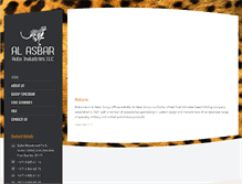Tablet Screenshot of alasbar.com